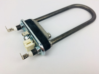 ТЭН  850W, прямой, с отверстием под датчик, L=145 мм, резинка ровная (11 мм), 