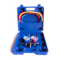 Коллектор VALUE VMG-2 R410a-B (R22, 134a, 410, 407c) шланги 3х120см в комплекте