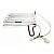 ТЭН Samsung DA81-01691A размеры 280*210 мм